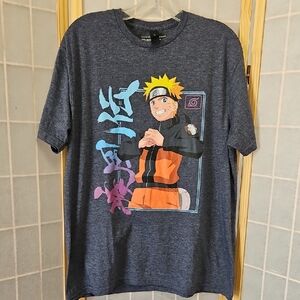 Naruto Graphic T-Shirt with Anime Character Unisex
